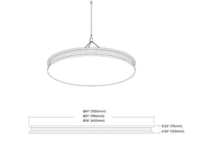 Ezobord Macaron Cloud Acoustic Ceiling Panel Dimensions