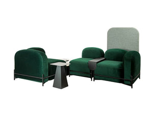 Flord Modular Soft Seating In Dark Green