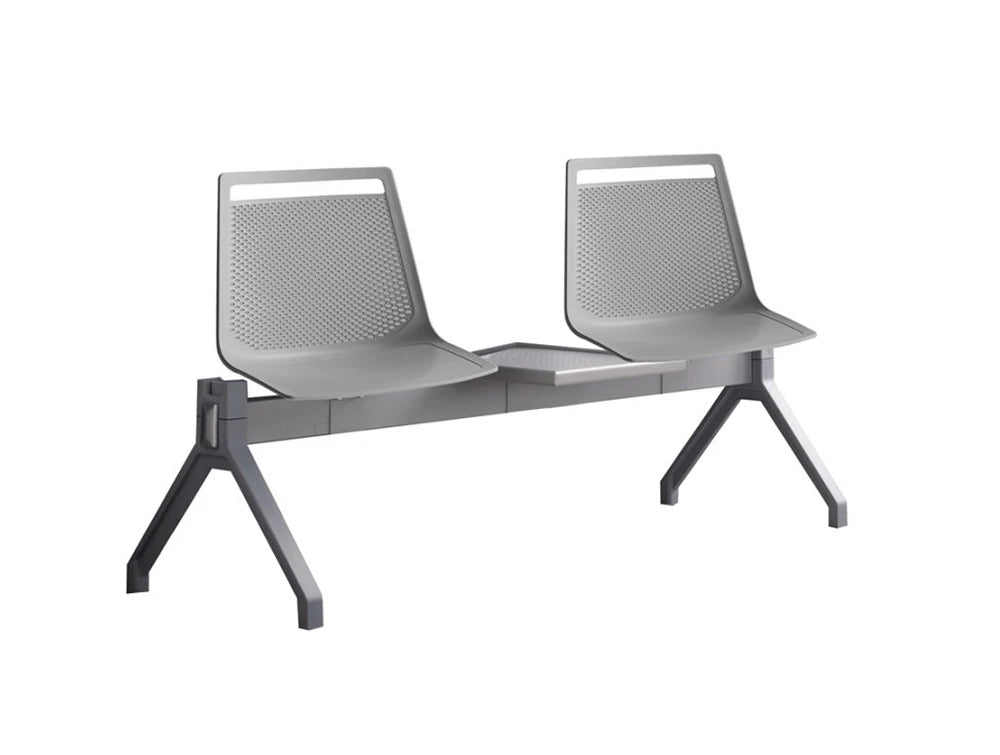Gaber Akami Beam Seating Chairs In Silver Colour For Waiting Areas