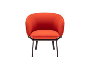 Grace Soft Seating Armchair on 4-Legged Base