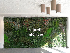 Green Mood Green Walls Forest Le Jardin Interieur Full View
