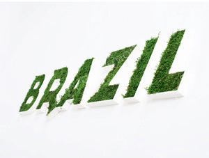 Green Moss Personalised Logo And Letterings Brazil