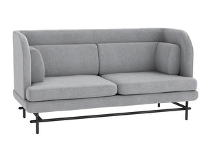Home Super Comfy 2 Seater Sofa In Grey
