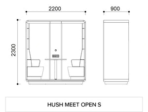 Hush Meet Open S Dimensions 1