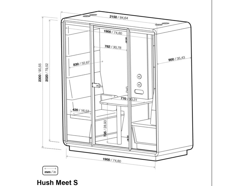 Hush Meet S Dimensions 1
