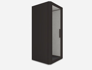 Mute Jetson S1 Phone Booth In Void Black Without Stool 4