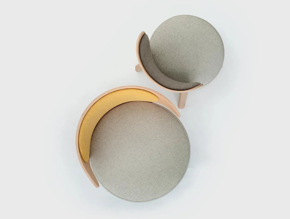 K2 Wooden Upholstered Lounge Chair 4