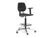 Kares Height Adjustable Meeting Room Chair with 5 Star Base 2