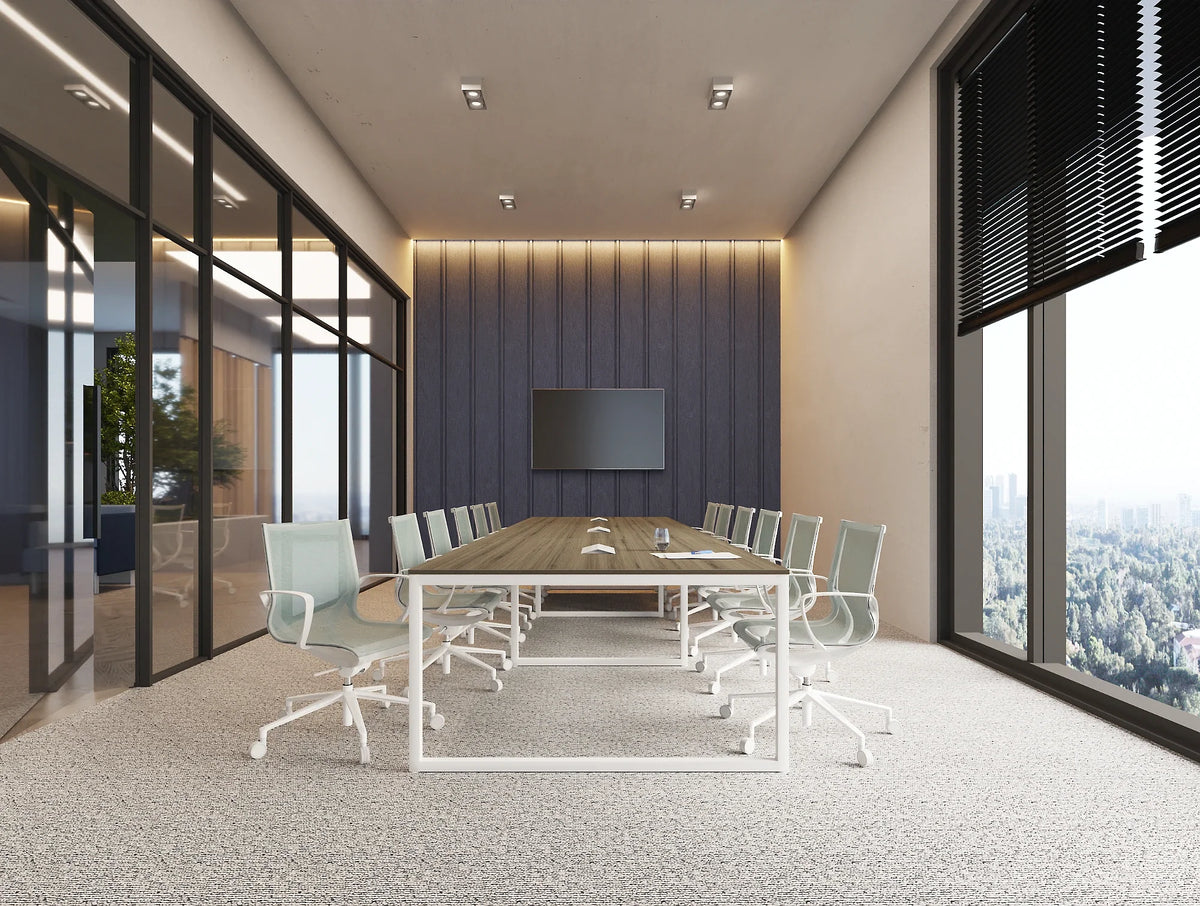 Key Meeting Room Table and Gravity Meeting Chair in Office Setting 2
