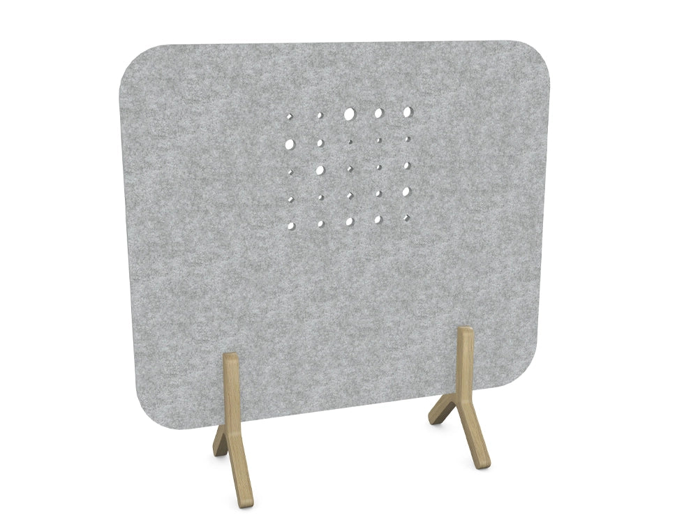 Cutout Freestanding Acoustic Screen
