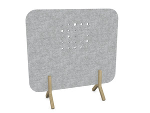 Cutout Freestanding Acoustic Screen