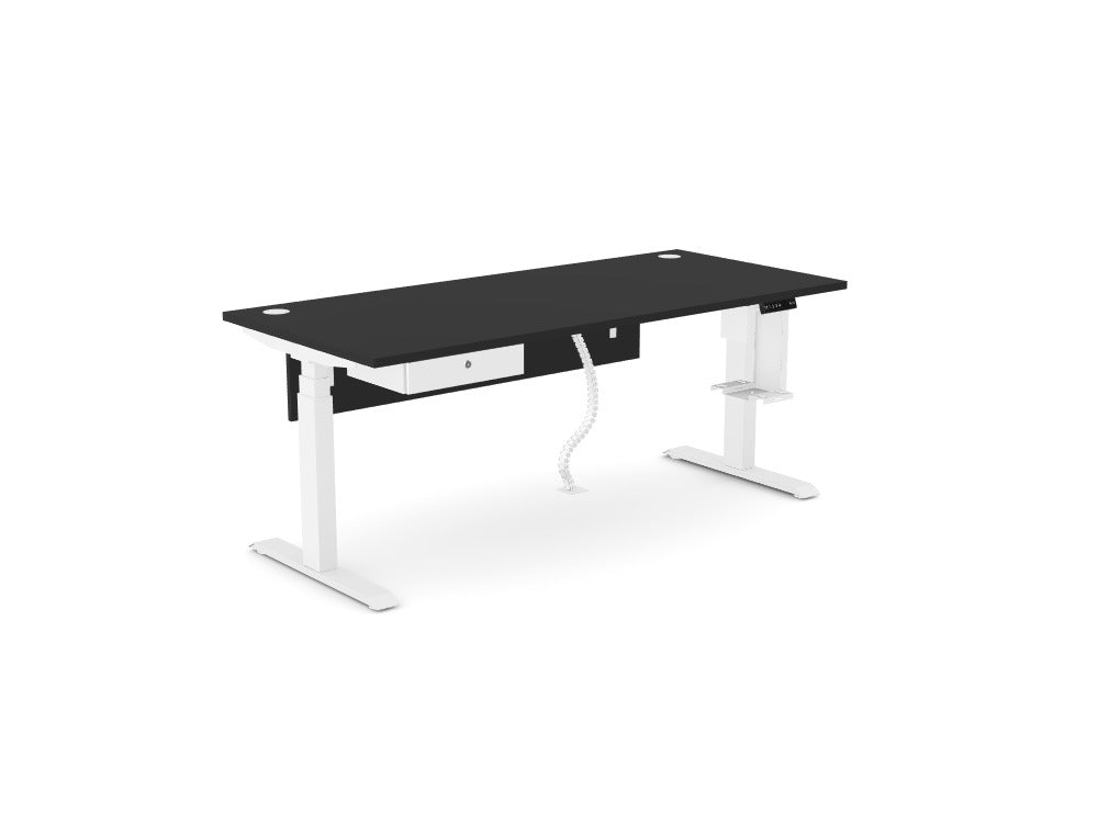 Custom Levo+ Sit-Stand Desk - Ref: WRYFJBS