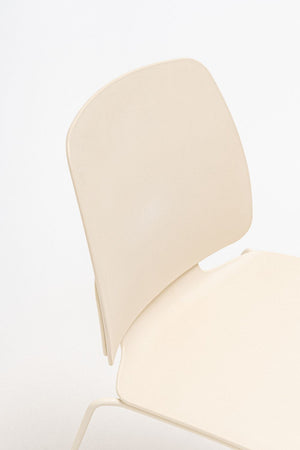 Lena Low Backrest Chair with Sled Base Detail