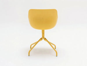 Mdd Baltic Basic Shell Armchair On Four Spoke Base With Castors 6