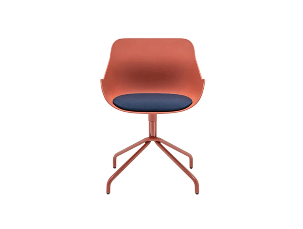 Mdd Baltic Remix Shell Armchair With Swivel Base