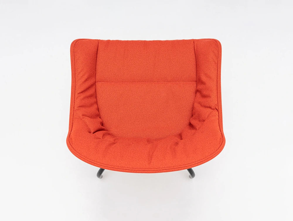 Mdd Baltic Soft Duo Shell Armchair On Four Spoke Base With Castors 6