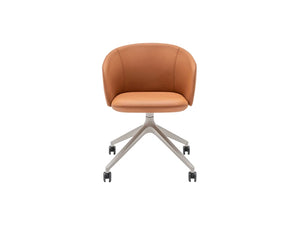 Mdd Grace Chair On Four Spoke Base With Castors