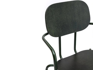 Mdd New School Chair In Black Upholstery Finish