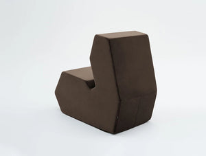 Mdd Shape Fabric Easy Chair 2