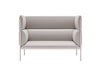 Mdd Stilt High Back Monochromatic 2 Seater Sofa