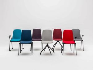 Mdd Ulti Fabric Chair With Four Spoke Metal Base 2