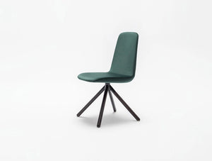Mdd Ulti Fabric Chair With Wooden Base 4