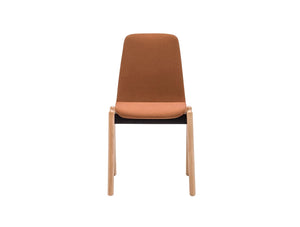 Mdd Ulti Fabric Chair With Wooden Base