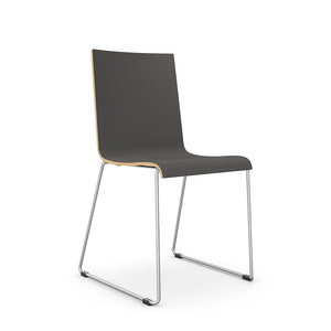 Michigan Canteen Chair With Skid Frame Base 2