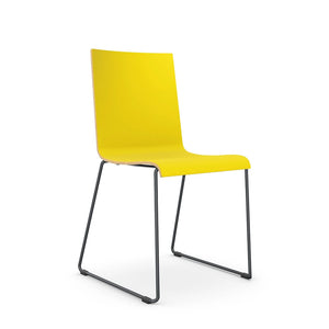Michigan Canteen Chair With Skid Frame Base 4