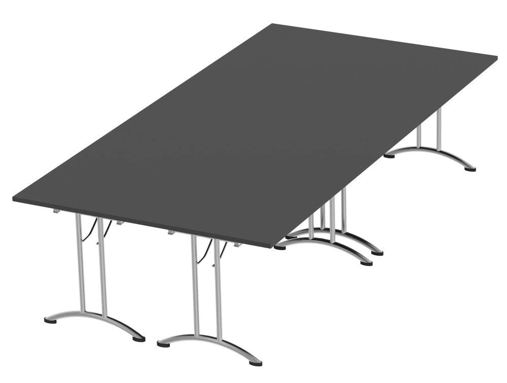 Morph Meeting Configuration 04 Rectangular In Graphite Chrome M 04 Gr Chr