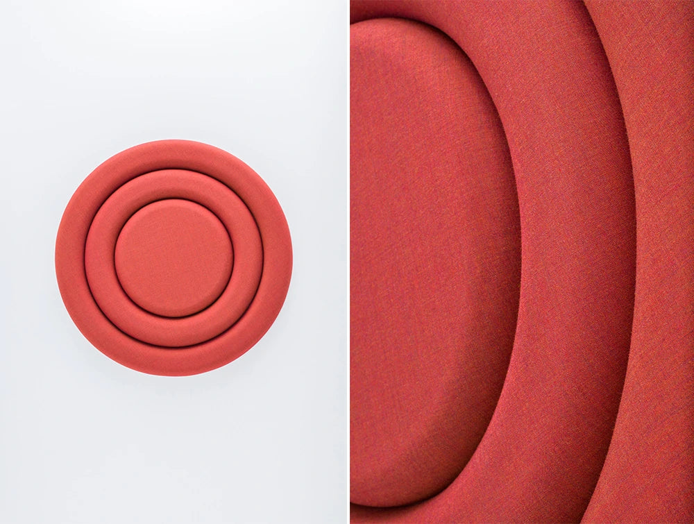 Mute Design Rings Wall Mounted Acoustic Panel Sound Absorption