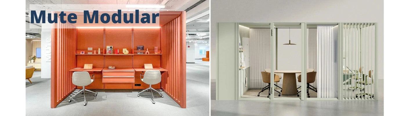 Mute Lab Modular Mute Modular Collection: Versatile Meeting Solutions with Open and ...