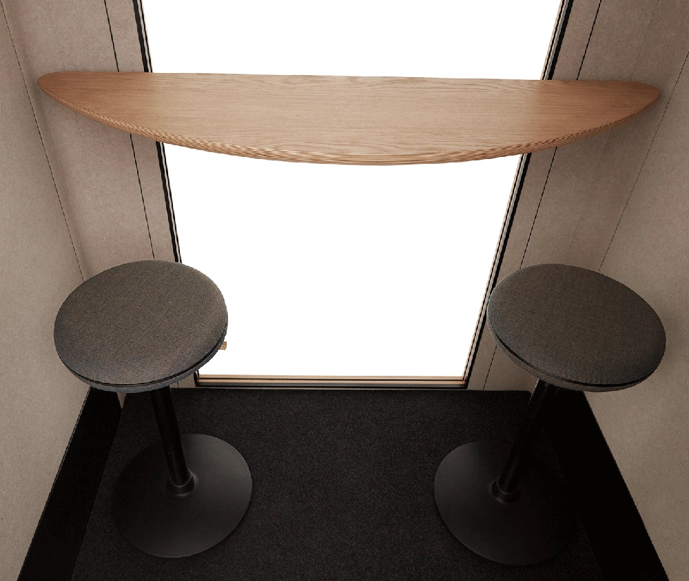 Mute Space M 2 Person Acoustic Office Workstation 6 Details