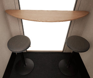 Mute Space M 2 Person Acoustic Office Workstation 6 Details