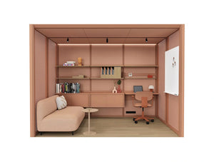 Mutedesign Omniroom Lounge 3 Person Open Meeting Pod 3X2 P3 V1 O