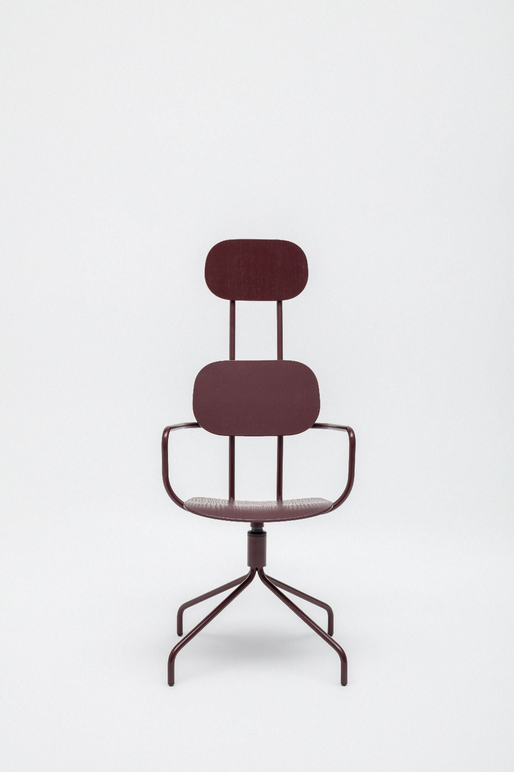 New School High Backrest Chair on 4 Star Base 4