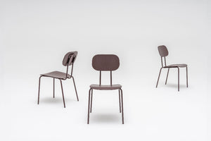 New School Low Back Chair with 4 Legged Frame 4