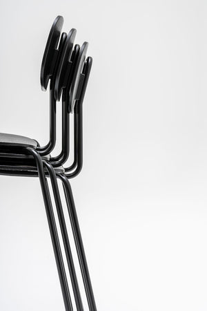 New School Stool with Sled Base Stacked Detail 2