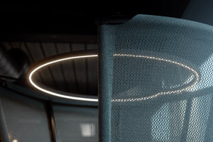 Nita Circular Knit Seated Pod Close Up