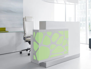 Organic Lights Reception Desk 5