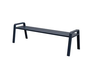 Osti Canteen Indoor And Outdoor Bench In Navy Blue