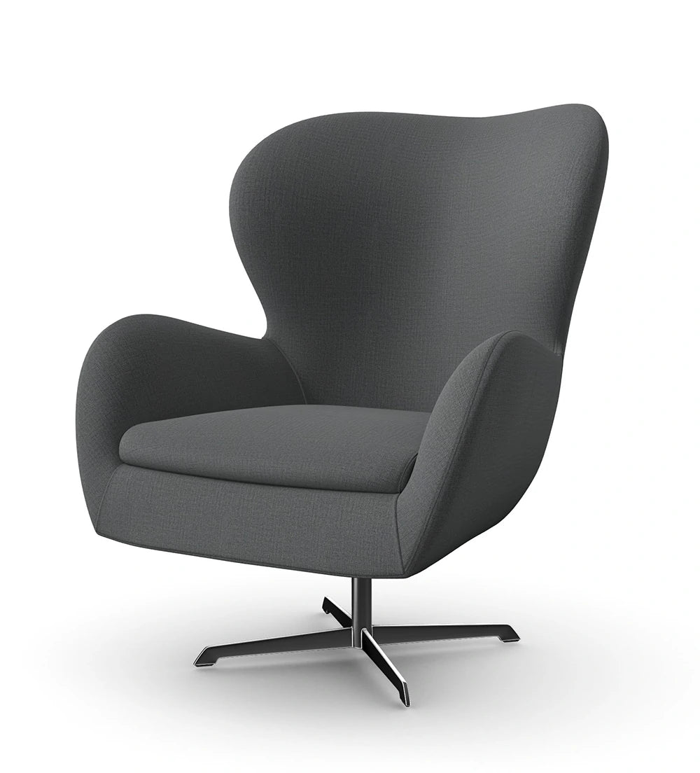 Pause Lounge Armchair With Swivel Frame