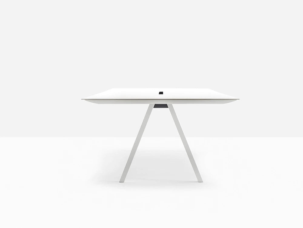 Pedrali Arki Rectangular Table With Cable Management 3