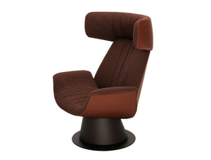 Pedrali Ila Swivel Armchair With Headrest 6