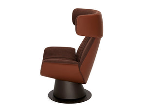 Pedrali Ila Swivel Armchair With Headrest 7