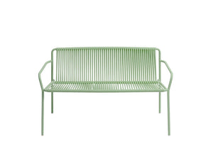Pedrali Tribeca Two Seater Steel And Pvc Sofa 8