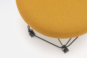 Pental Round Mobile Pouffe Top Detail