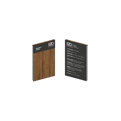 Ezoboard Print Sheet Wall Panel In Brick Style With Two Toned Armchair And Wooden Rectangular Table In Meeting Room Setting