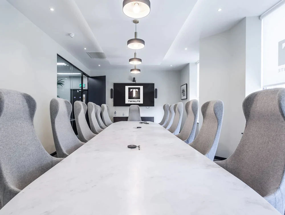 Project Twinlite Office White Boardroom Table With High Back Comfy Meeting Room Chairs_8C6B3956 C91E 4Cc6 A668 2Ed4Ac9Ec7Eb