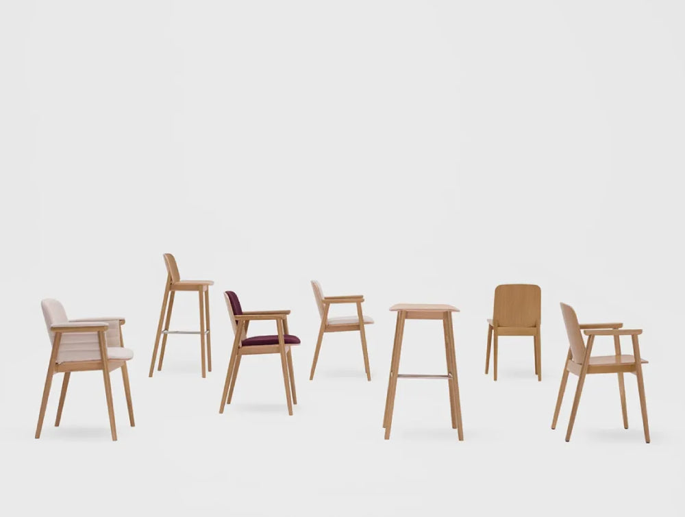 Prop Wooden Seating Family